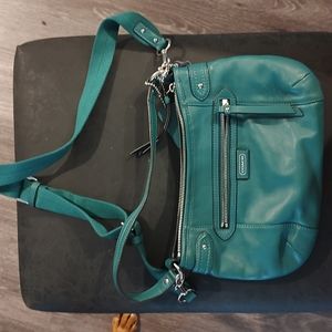 Like New Teal Coach Purs